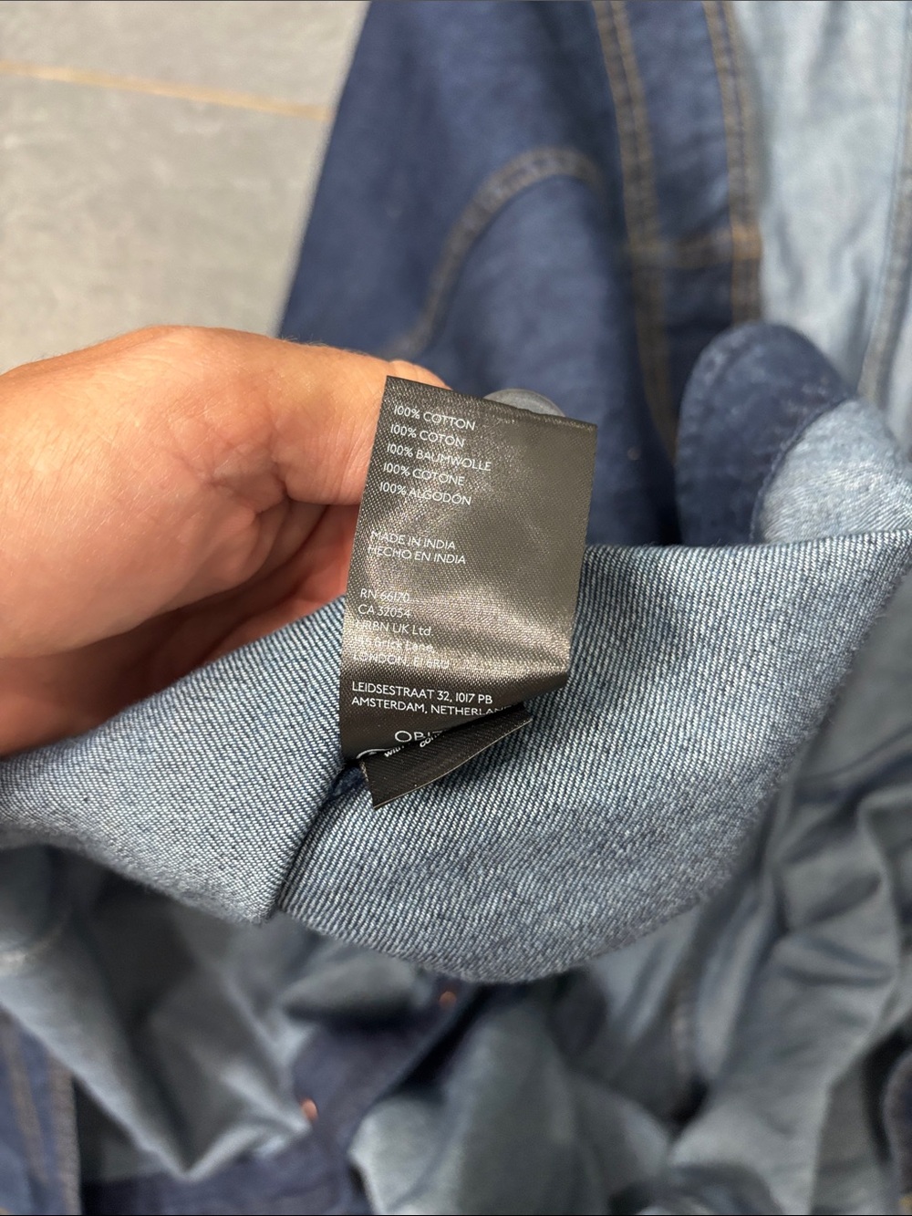 100% cotton Pilcro denim midi dress - Picture 6 of 6
